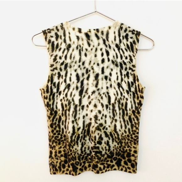WORTH New York Wool Knit Sweater Set, Leopard print - Picture 5 of 9